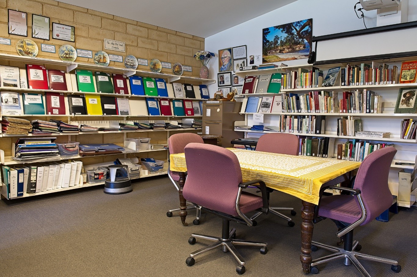 Channel Museum research Room